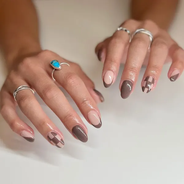 Nail art by Abstrait Nail Co.